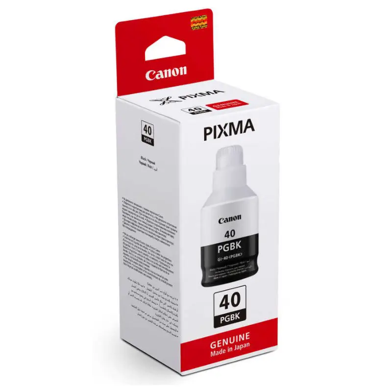 Canon GI-40 3385C001 Siyah Orijinal Mürekkep